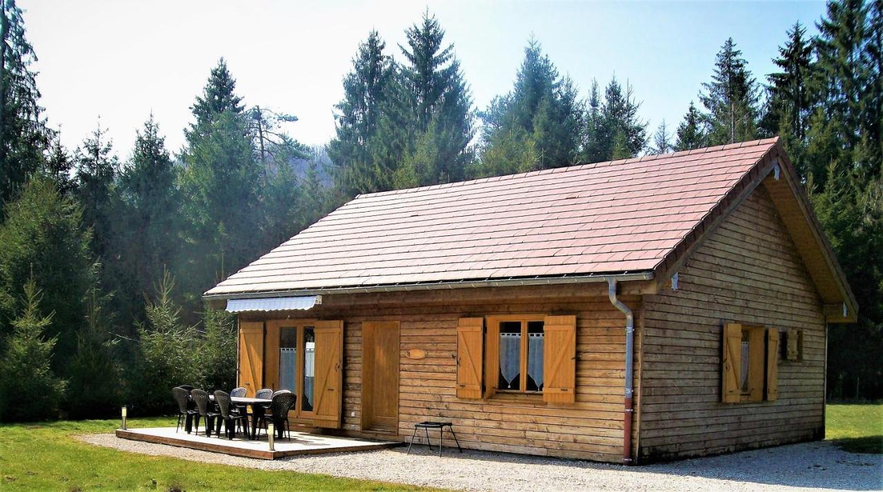 Chalet De Charme Le Contemporain Ney Extérieur photo