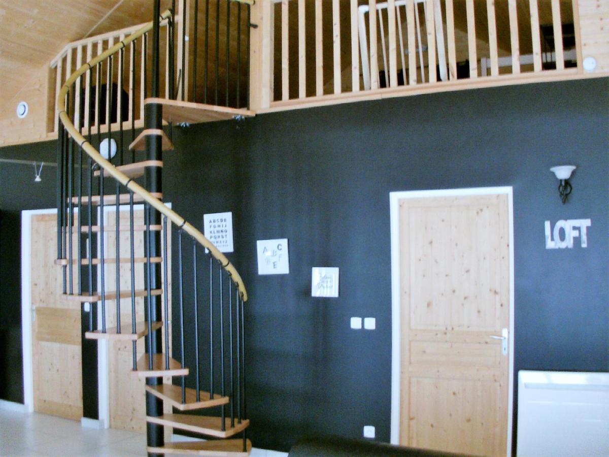 Chalet De Charme Le Contemporain Ney Extérieur photo