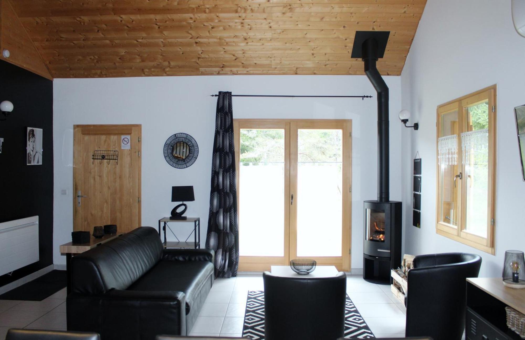 Chalet De Charme Le Contemporain Ney Extérieur photo