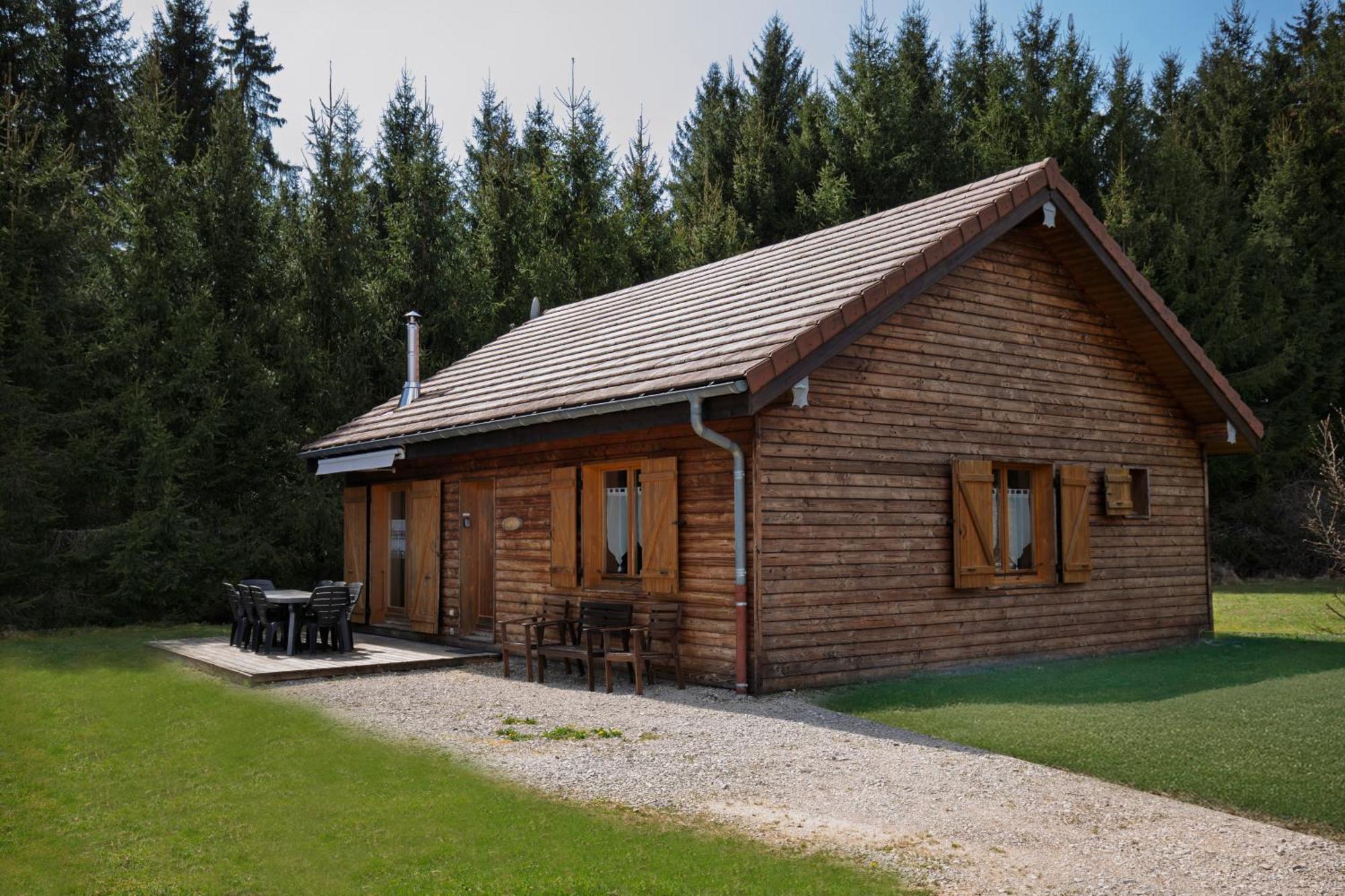 Chalet De Charme Le Contemporain Ney Extérieur photo