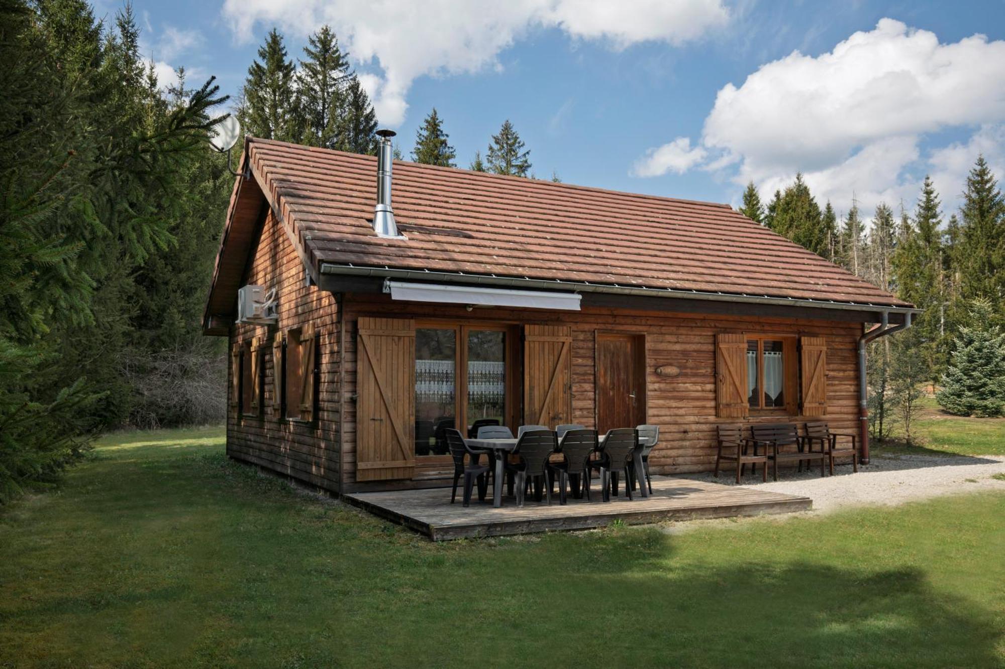 Chalet De Charme Le Contemporain Ney Extérieur photo
