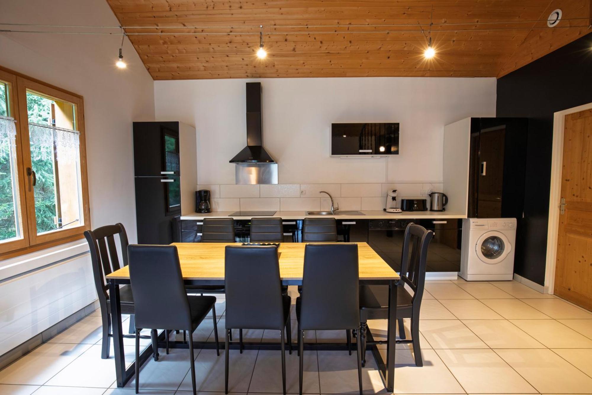 Chalet De Charme Le Contemporain Ney Extérieur photo